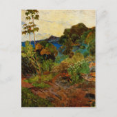 Paul Gauguins Landschaft Martinique (1887) Postkarte (Vorderseite)