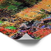 Paul Gauguin's painting, Meadow in Martinique, Poster (Ecke)