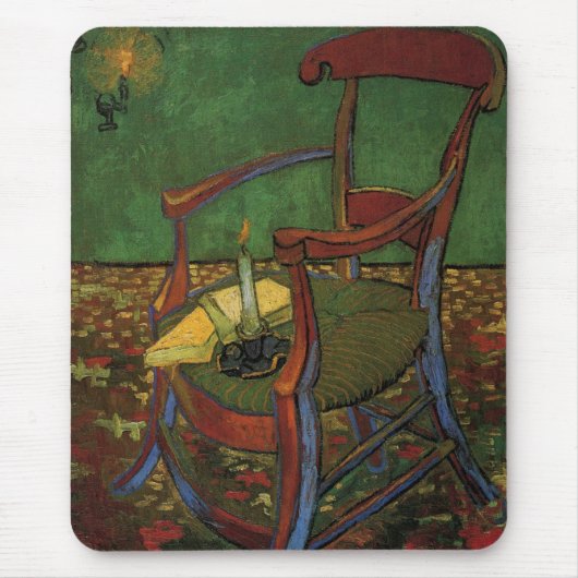 Paul Gauguins Sessel von Vincent van Gogh Mousepad (Vorne)
