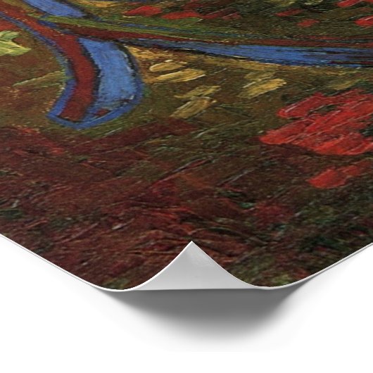 Paul Gauguins Sessel von Vincent van Gogh Poster (Ecke)