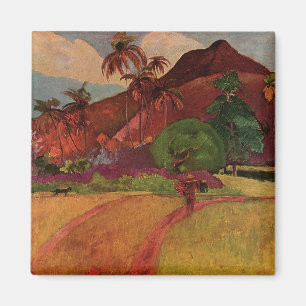 Paul Gauguins Tahitianische Landschaft (1893) Magnet