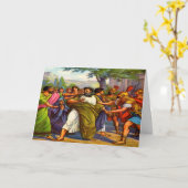 Paul geht ins Gefängnis Grußkarte Karte (Gelbe Blume)