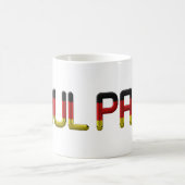 Paul German Flag Name Germany Typografy Kaffeetasse (Mittel)