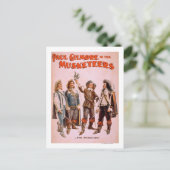 Paul Gilmore, Theater der Musketeers Postkarte (Stehend Vorderseite)