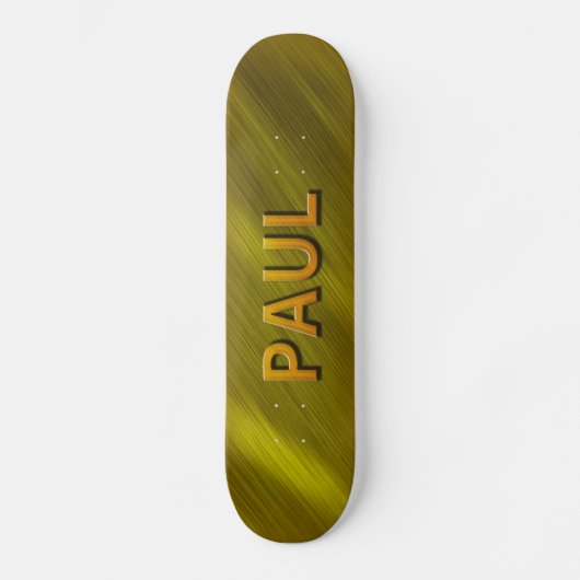 Paul-Goldkundenspezifische Skateboardplattform Skateboard (Vorderseite)