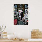 Paul-Gustave Fischer art - Kopenhagener Straßenbah Poster (Küche)