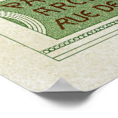 Paul Hankar, Architekt Poster (Ecke)