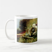 Paul Helleu Sketching mit seiner Ehefrau Coffee Ta Kaffeetasse (Links)