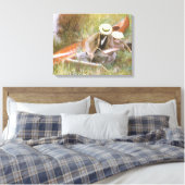 Paul Helleu Sketching mit Seiner Ehefrau von JS Sa Leinwanddruck (Insitu (Schlafzimmer))