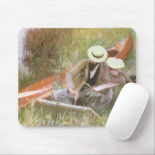 Paul Helleu Sketching mit Seiner Ehefrau von JS Sa Mousepad (Mit Mouse)