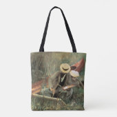 Paul Helleu Sketching mit Seiner Ehefrau von JS Sa Tasche (Rückseite)