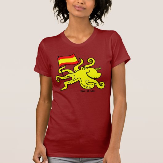 Paul ist spanisch! T-Shirt (Vorderseite)