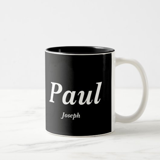 Paul, Joseph Zweifarbige Tasse (Rechts)