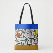 Paul Klee Abstract Expressionist Rich Harbour Tasche (Vorderseite)