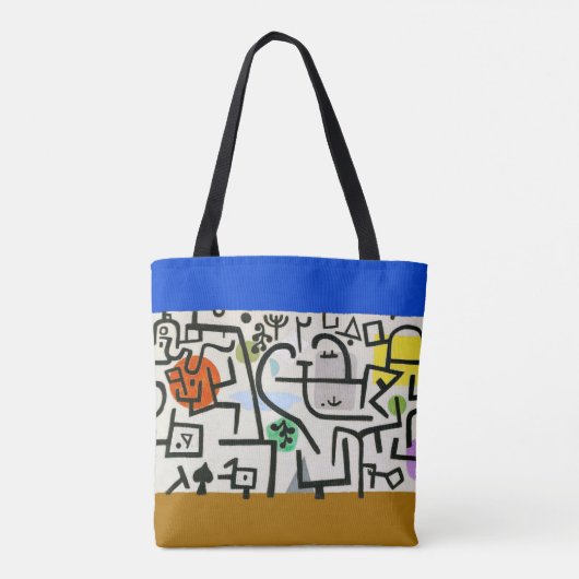 Paul Klee Abstract Expressionist Rich Harbour Tasche (Rückseite)