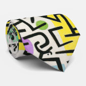 Paul Klee Abstrakt Expressionist Rich Harbour Krawatte (Gerollt)