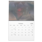 Paul Klee Abstrakt Geometric Kalender (Feb 2026)