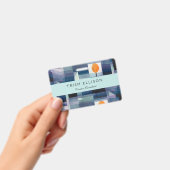 Paul Klee Abstrakt Tree Blue Painting Ausweis (Handheld)