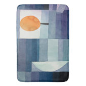 Paul Klee Abstrakt Tree Blue Painting Badematte (Vorderseite Vertikal)