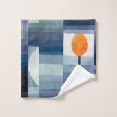 Paul Klee Abstrakt Tree Blue Painting Badhandtuch Set (Waschlappen)