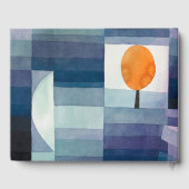 Paul Klee Abstrakt Tree Blue Painting Gästebuch (Rückseite)