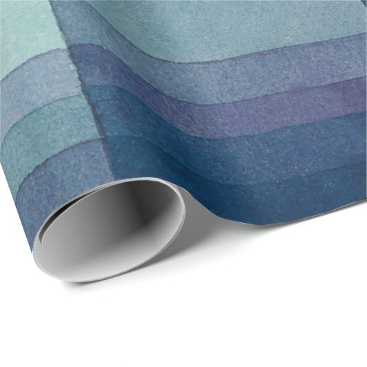 Paul Klee Abstrakt Tree Blue Painting Geschenkpapier (Rolleneckpunkt)