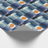 Paul Klee Abstrakt Tree Blue Painting Geschenkpapier (Ecke)