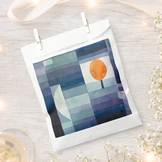 Paul Klee Abstrakt Tree Blue Painting Geschenktütchen (Ausgeschnitten)