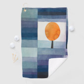 Paul Klee Abstrakt Tree Blue Painting Golfhandtuch (Insitu)