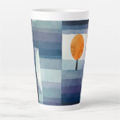 Paul Klee Abstrakt Tree Blue Painting Milchtasse (Vorderseite)