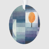 Paul Klee Abstrakt Tree Blue Painting Ornament (Vorderseite)