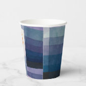 Paul Klee Abstrakt Tree Blue Painting Pappbecher (Rechts)