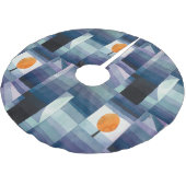 Paul Klee Abstrakt Tree Blue Painting Polyester Weihnachtsbaumdecke (Schrägansicht)