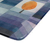 Paul Klee Abstrakt Tree Blue Painting Schneidebrett (Ecke)