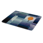 Paul Klee Abstrakt Tree Blue Painting Schneidebrett (Ecke)