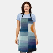 Paul Klee Abstrakt Tree Blue Painting Schürze (Getragen)