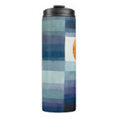 Paul Klee Abstrakt Tree Blue Painting Thermosbecher (Vorderseite)