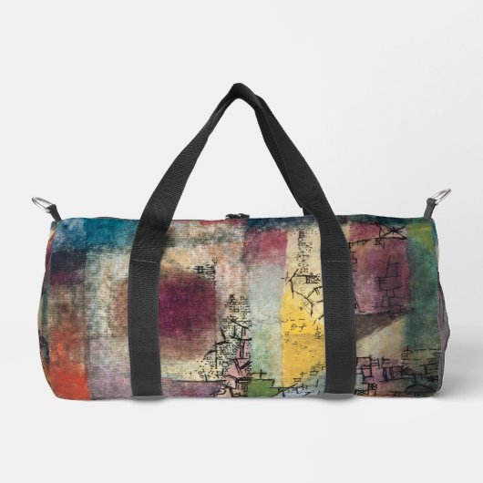 Paul Klee Abstrakte Kunst Kubismus Duffle Bag (Vorderseite)