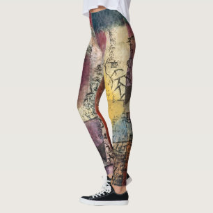 Paul Klee Abstrakte Kunst Kubismus  Leggings