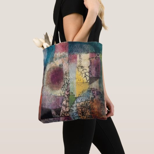 Paul Klee Abstrakte Kunst Kubismus Tasche (Von Nahem)