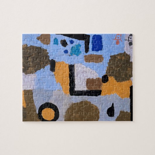 Paul Klee Abstrakte Malerei Moderne Kunst Puzzle (Horizontal)