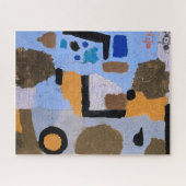 Paul Klee Abstrakte Malerei Moderne Kunst Puzzle (Horizontal)