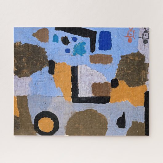 Paul Klee Abstrakte Malerei Moderne Kunst Puzzle (Horizontal)