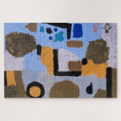 Paul Klee Abstrakte Malerei Moderne Kunst Puzzle (Horizontal)