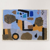 Paul Klee Abstrakte Malerei Moderne Kunst Puzzle (Horizontal)