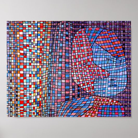 Paul Klee - Abstruse Poster (Vorne)