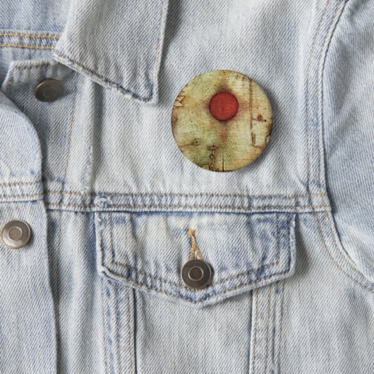 Paul Klee Ad Marginem Painting Button (Beispiel)