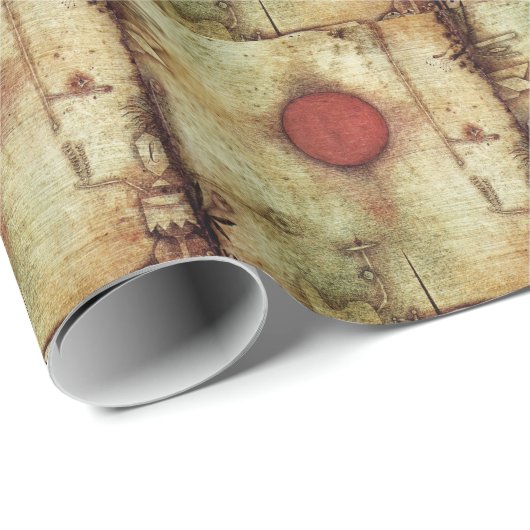 Paul Klee Ad Marginem Painting Geschenkpapier (Rolleneckpunkt)