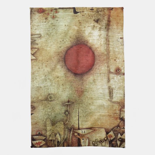 Paul Klee Ad Marginem Painting Handtuch (Vertikal)
