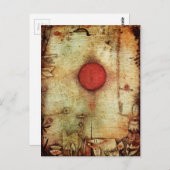 Paul Klee Ad Marginem Painting Postkarte (Vorne/Hinten)